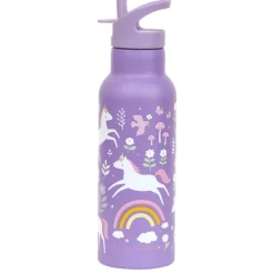 Waterflessen|Thermosflessen>A Little Lovely Company Alex Water Bottle XL unicorn dreams