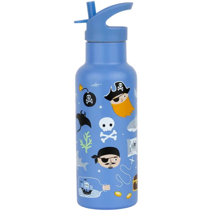 Waterflessen|Thermosflessen>A Little Lovely Company Alex Water Bottle XL pirates