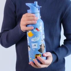 Waterflessen|Thermosflessen>A Little Lovely Company Alex Water Bottle XL pirates