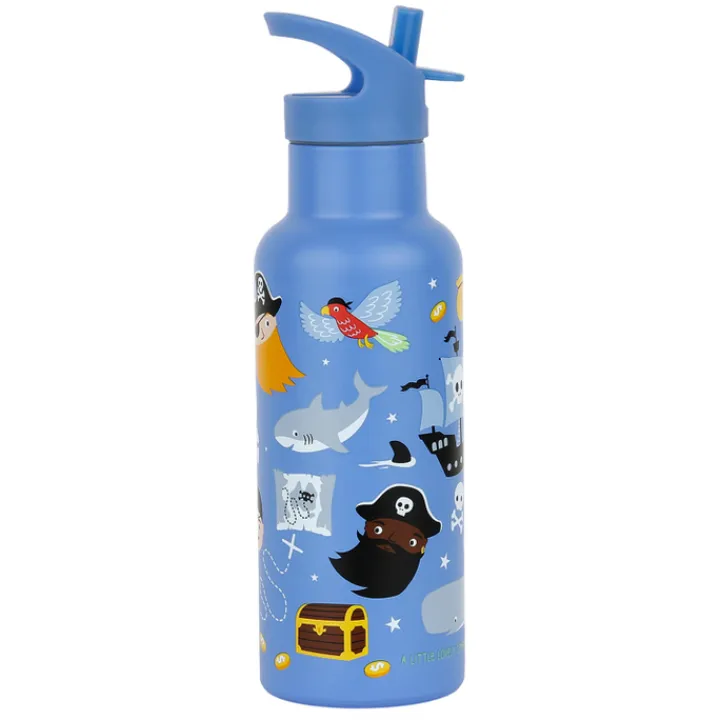 Waterflessen|Thermosflessen>A Little Lovely Company Alex Water Bottle XL pirates