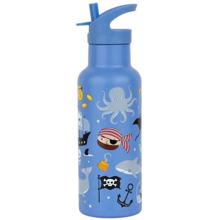 Waterflessen|Thermosflessen>A Little Lovely Company Alex Water Bottle XL pirates
