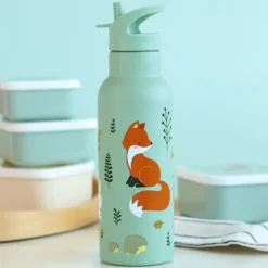 Waterflessen|Thermosflessen>A Little Lovely Company Alex Water Bottle XL forest friends