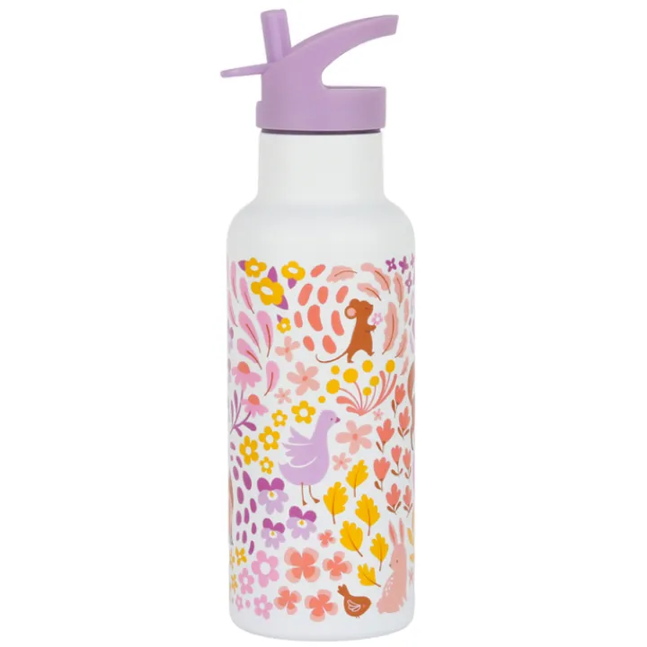 Waterflessen|Thermosflessen>A Little Lovely Company Alex Water Bottle XL flower garden