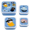 Lunchboxen>A Little Lovely Company Charlie Lunch & Snack Box box pirates