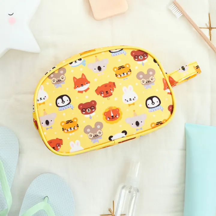Toilettassen>A Little Lovely Company Jules Toiletry Bag animal friends