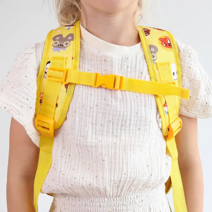 Peuter Rugzakken|Kinderrugzakken>A Little Lovely Company Noa Backpack animal friends