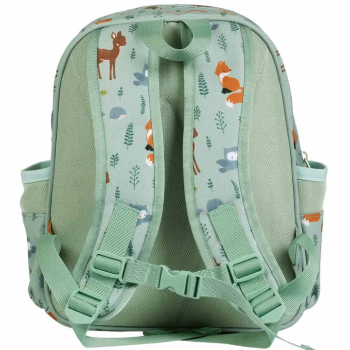 Jongens Rugzakken|Peuter Rugzakken>A Little Lovely Company Noa Backpack forest friends