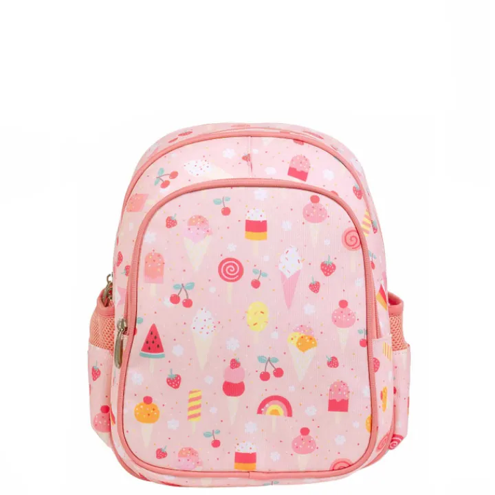 Peuter Rugzakken|Kinderrugzakken>A Little Lovely Company Noa Backpack ice-cream