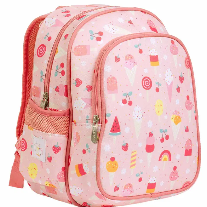 Peuter Rugzakken|Kinderrugzakken>A Little Lovely Company Noa Backpack ice-cream