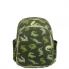 Peuter Rugzakken|Kinderrugzakken>A Little Lovely Company Noa Backpack crocodiles
