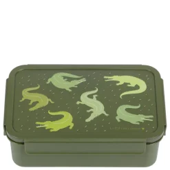 Lunchboxen>A Little Lovely Company Robin Bento Lunchbox crocodiles
