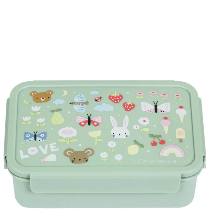 Lunchboxen>A Little Lovely Company Robin Bento Lunchbox joy
