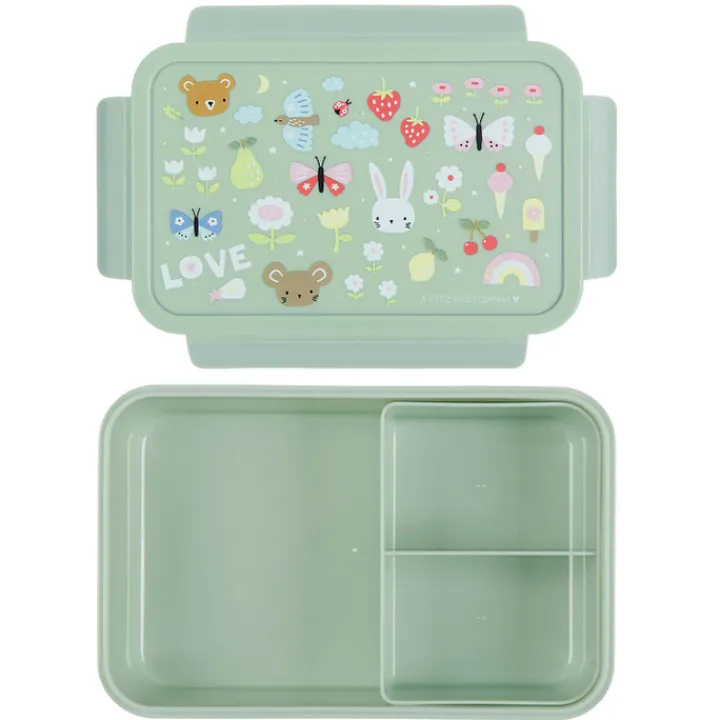 Lunchboxen>A Little Lovely Company Robin Bento Lunchbox joy