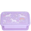 Lunchboxen>A Little Lovely Company Robin Bento Lunchbox unicorn dreams