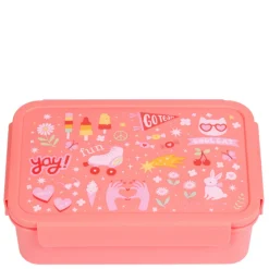 Lunchboxen>A Little Lovely Company Robin Bento Lunchbox fun
