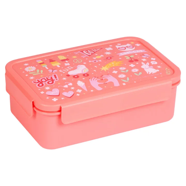 Lunchboxen>A Little Lovely Company Robin Bento Lunchbox fun