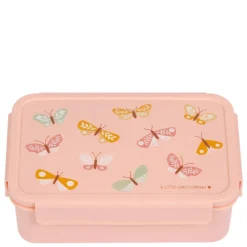Lunchboxen>A Little Lovely Company Robin Bento Lunchbox butterflies