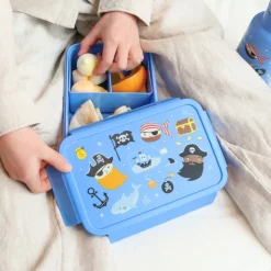 Lunchboxen>A Little Lovely Company Robin Bento Lunchbox pirates