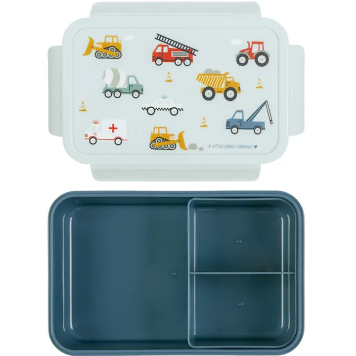 Lunchboxen>A Little Lovely Company Robin Bento Lunchbox vehicles