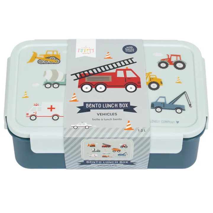 Lunchboxen>A Little Lovely Company Robin Bento Lunchbox vehicles
