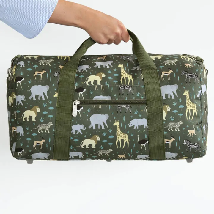 Kleine Reistassen|Handbagage Reistassen>A Little Lovely Company Sam Weekendbag savanna