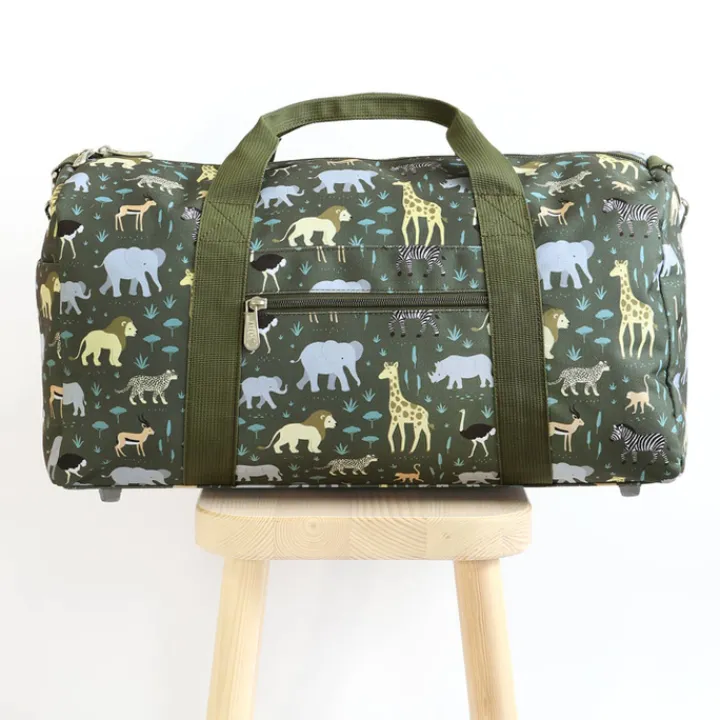 Kleine Reistassen|Handbagage Reistassen>A Little Lovely Company Sam Weekendbag savanna
