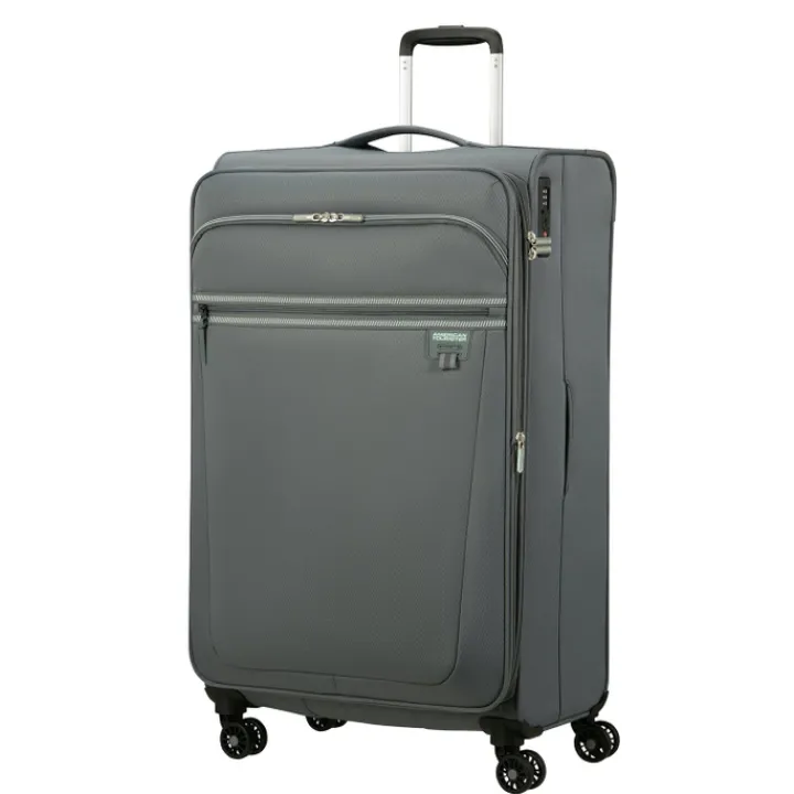 Reistrolleys|Reiskoffers>American Tourister Aerospin Spinner L Exp stone basalt