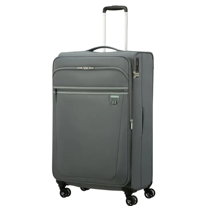Reistrolleys|Reiskoffers>American Tourister Aerospin Spinner L Exp stone basalt