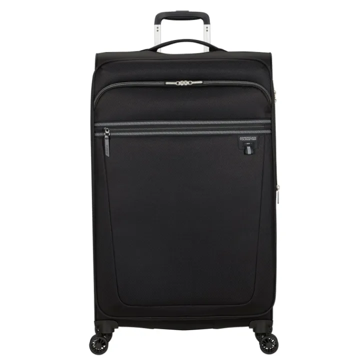 Reistrolleys|Reiskoffers>American Tourister Aerospin Spinner L Exp black