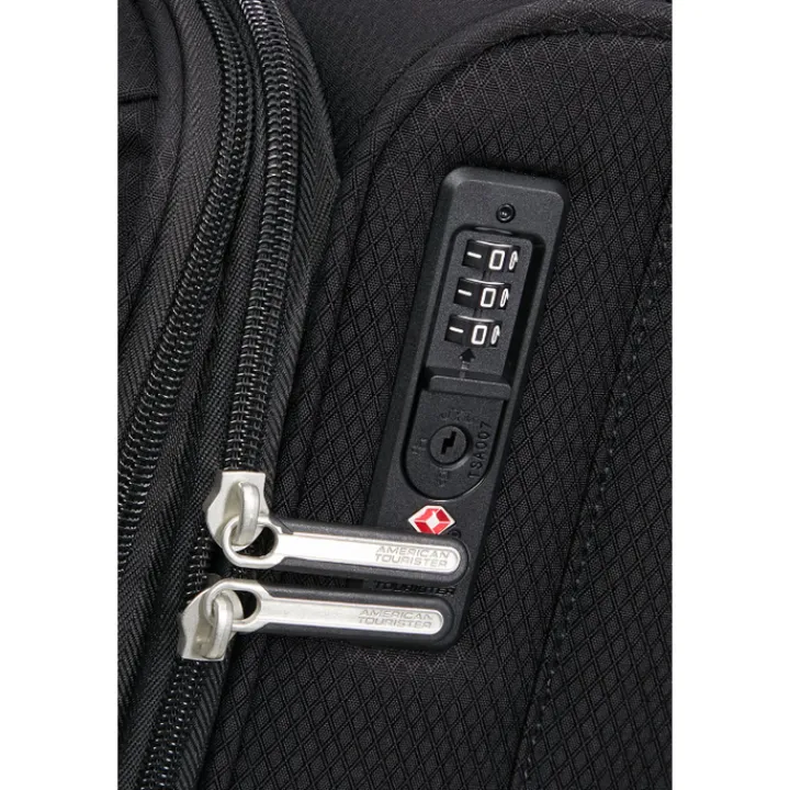 Reistrolleys|Reiskoffers>American Tourister Aerospin Spinner L Exp black