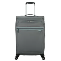 Reistrolleys|Reiskoffers>American Tourister Aerospin Spinner M Exp stone basalt