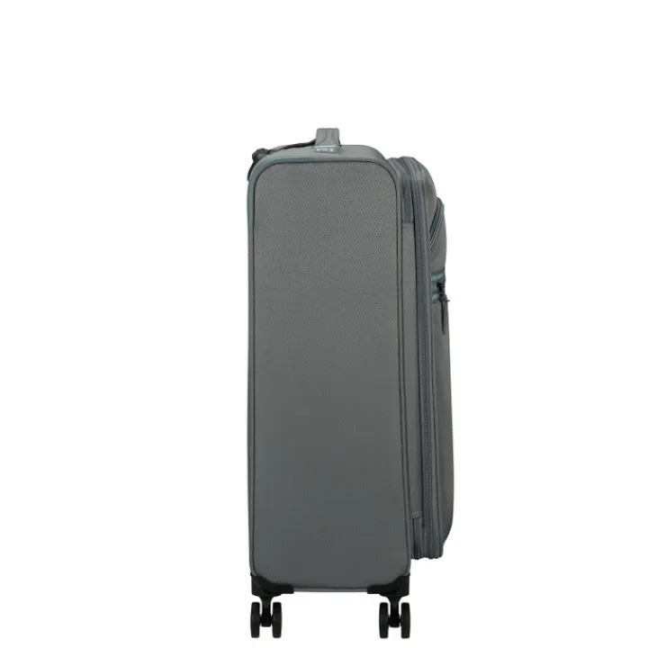 Reistrolleys|Reiskoffers>American Tourister Aerospin Spinner M Exp stone basalt