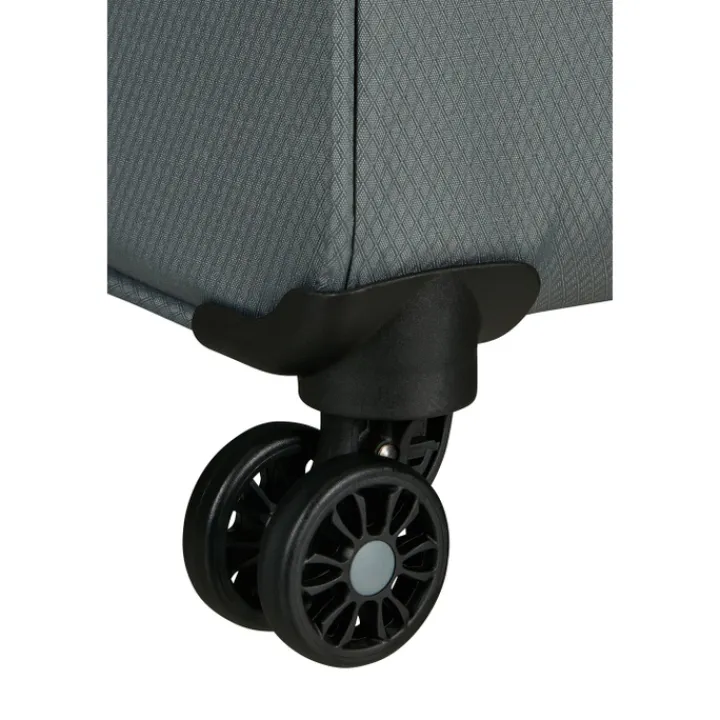 Reistrolleys|Reiskoffers>American Tourister Aerospin Spinner M Exp stone basalt