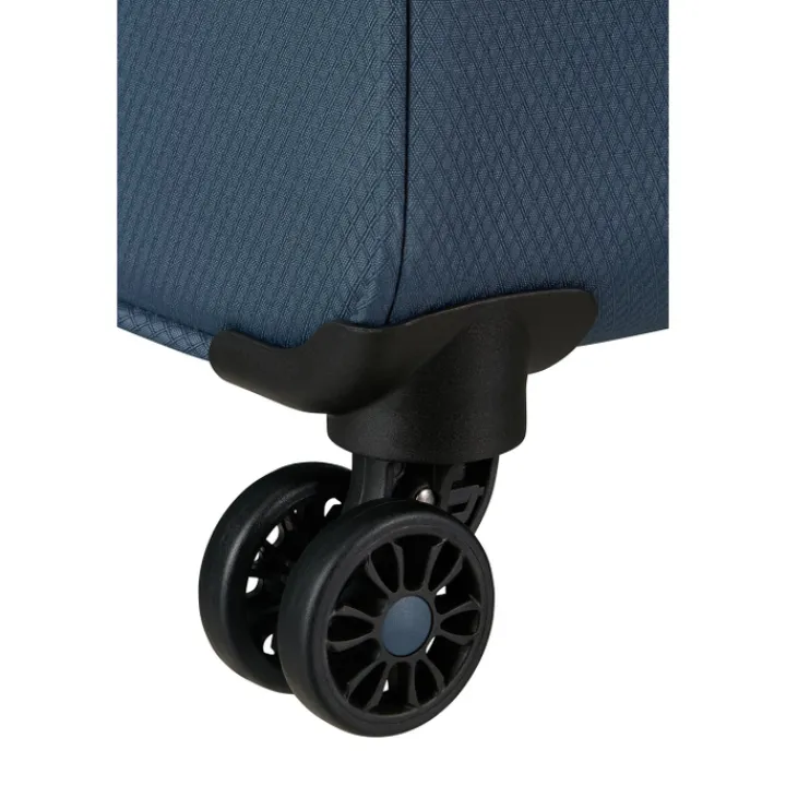 Reistrolleys|Reiskoffers>American Tourister Aerospin Spinner M Exp indigo