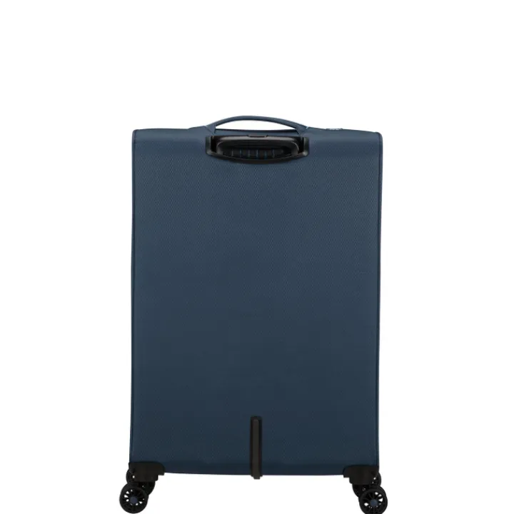 Reistrolleys|Reiskoffers>American Tourister Aerospin Spinner M Exp indigo