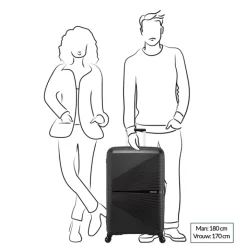 Reistrolleys|Reiskoffers>American Tourister Airconic Spinner 77 midnight navy