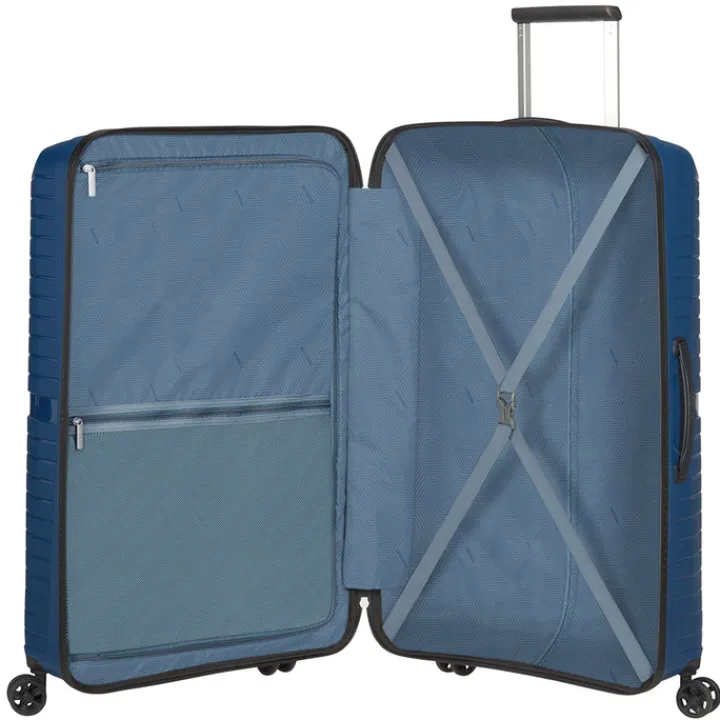 Reistrolleys|Reiskoffers>American Tourister Airconic Spinner 77 midnight navy