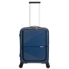 Transavia Trolleys|Handbagage Trolleys>American Tourister Airconic Spinner 55 Neon Frontloader 15.6'' midnight navy