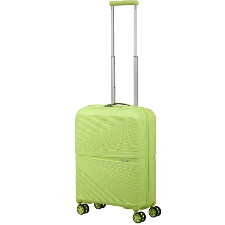 Transavia Trolleys|Ryanair Trolleys>American Tourister Airconic Spinner 55/20 TSA electric lime