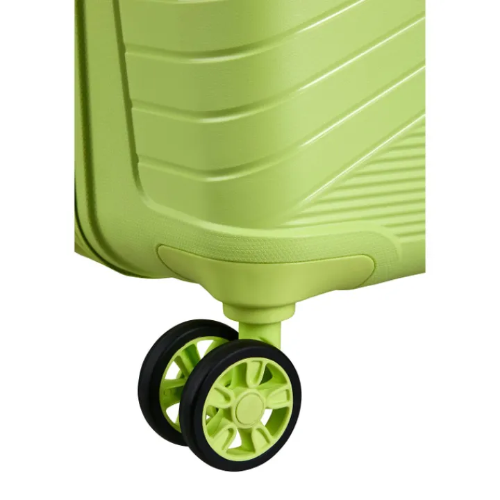 Transavia Trolleys|Ryanair Trolleys>American Tourister Airconic Spinner 55/20 TSA electric lime