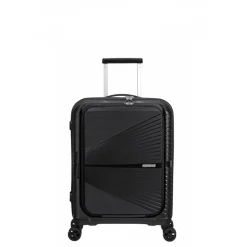 Transavia Trolleys|Handbagage Trolleys>American Tourister Airconic Spinner 55 Frontloader 15.6'' onyx black