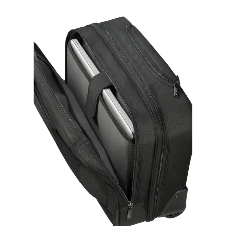 Handbagage Trolleys|Laptop Trolleys>American Tourister At Work Rolling Tote 15.6" black/orange