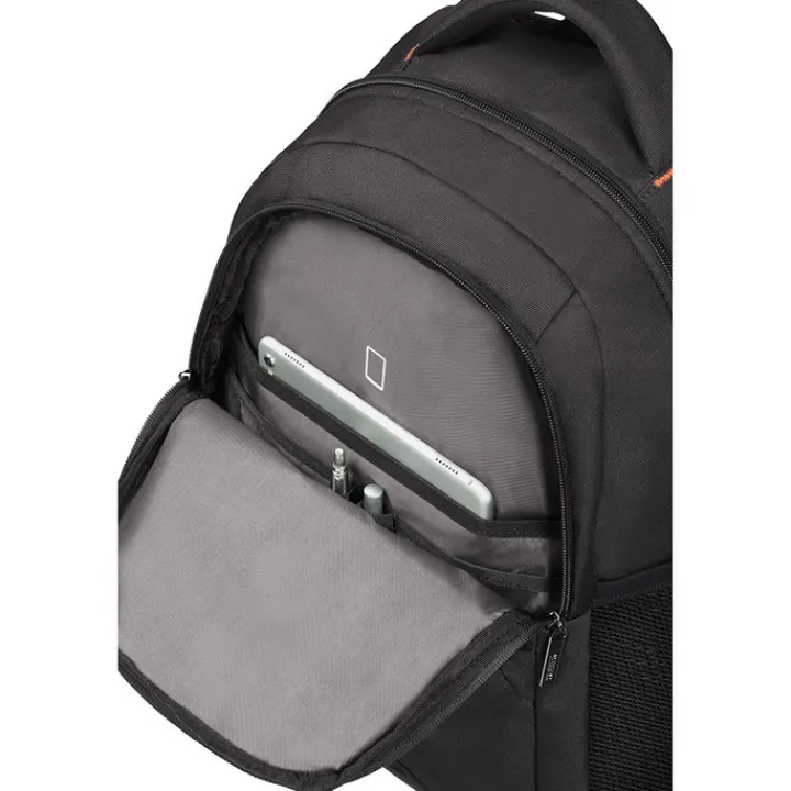 Laptop Rugzakken|Laptop Rugzak>American Tourister At Work Laptop Backpack 13.3"-14.1" black/orange