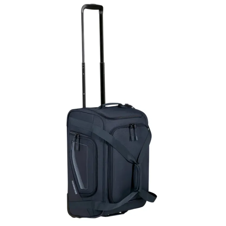 Handbagage Reistassen|Heren Reistassen>American Tourister City Racer Duffle/Wheels S navy