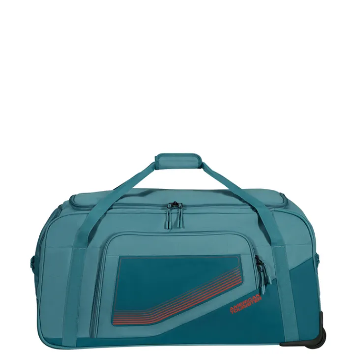 Grote Reistassen|Heren Reistassen>American Tourister City Racer Duffle/Wheels L petrol