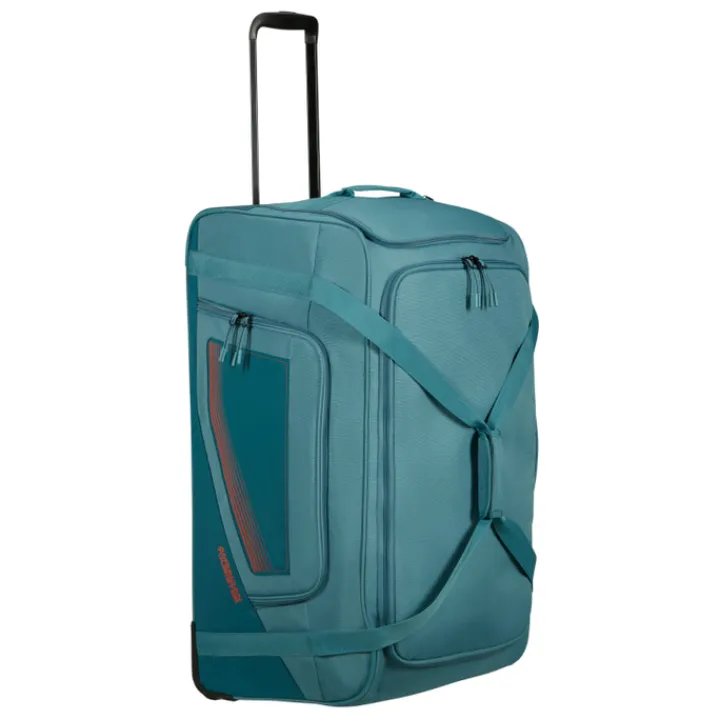 Grote Reistassen|Heren Reistassen>American Tourister City Racer Duffle/Wheels L petrol
