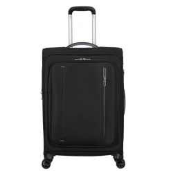 Reistrolleys|Reiskoffers>American Tourister Cloudrider  Spinner M Expandable TSA jet black