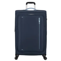 Reistrolleys|Reiskoffers>American Tourister Cloudrider  Spinner L Expandable TSA sky navy