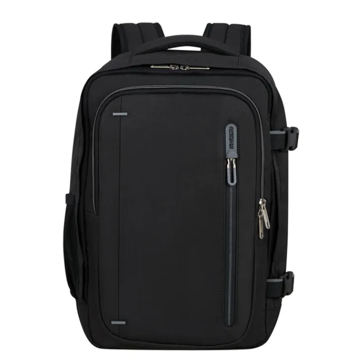 Kleine Reistassen|Handbagage Reistassen>American Tourister Cloudrider Cabin Backpack S jet black