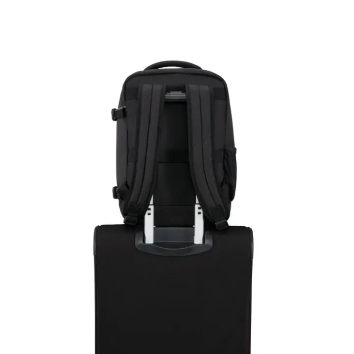 Kleine Reistassen|Handbagage Reistassen>American Tourister Cloudrider Cabin Backpack S jet black